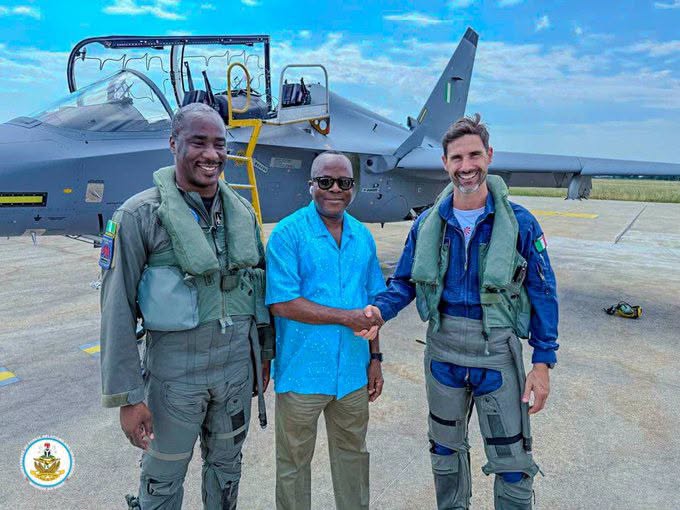 NAF Completes Acceptance Test For First Three M-346 Fighter Jets
