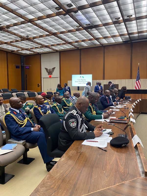 IGP Tunji Disu Joins Nigeria-US Security Talks in Washington