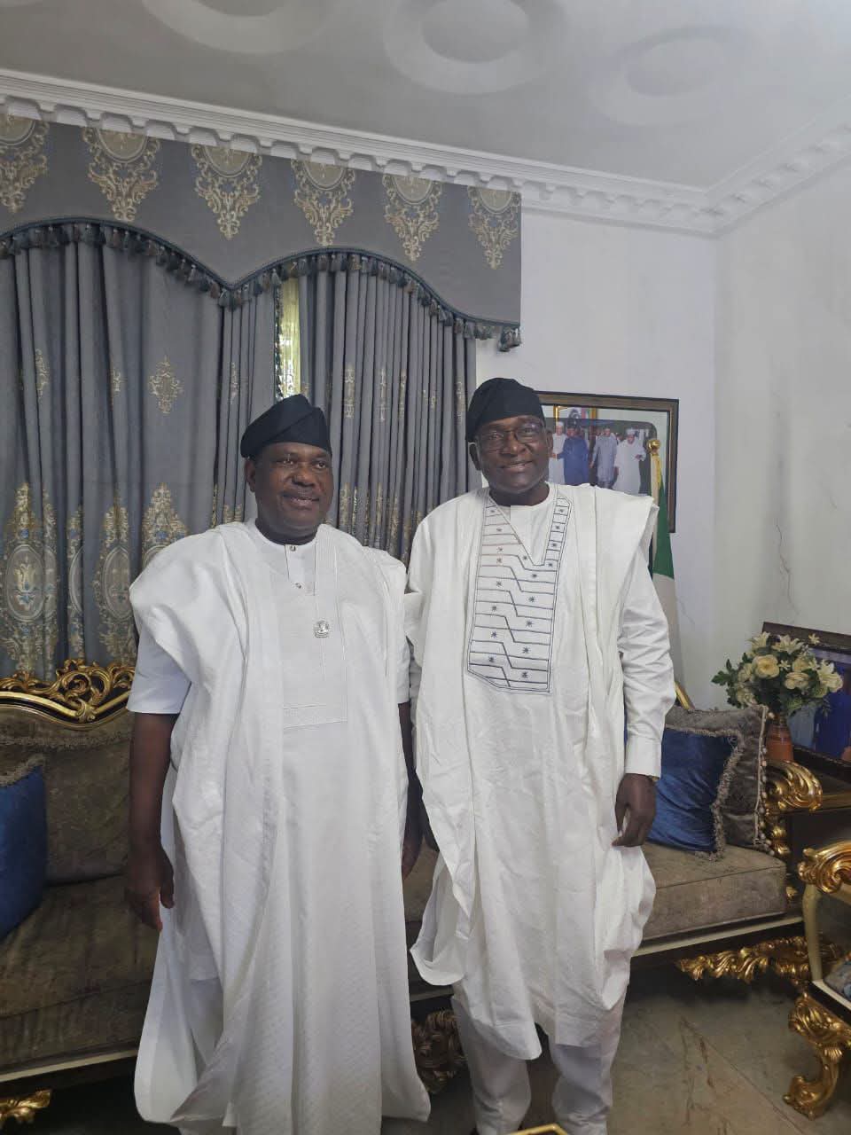 BREAKING NEWS: Dr. Jimmy Terlumun Ajim Pays Homage to SGF George Akume