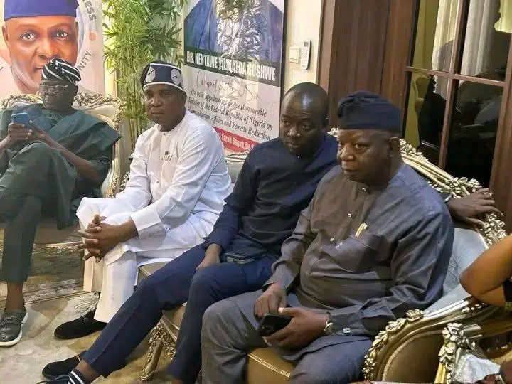 STRATEGIC POLITICAL ENGAGEMENT: BYUAN, AGBESE JOIN BENUE APC STAKEHOLDERS TO MEET APC NATIONAL CHAIRMAN NENTAWE
