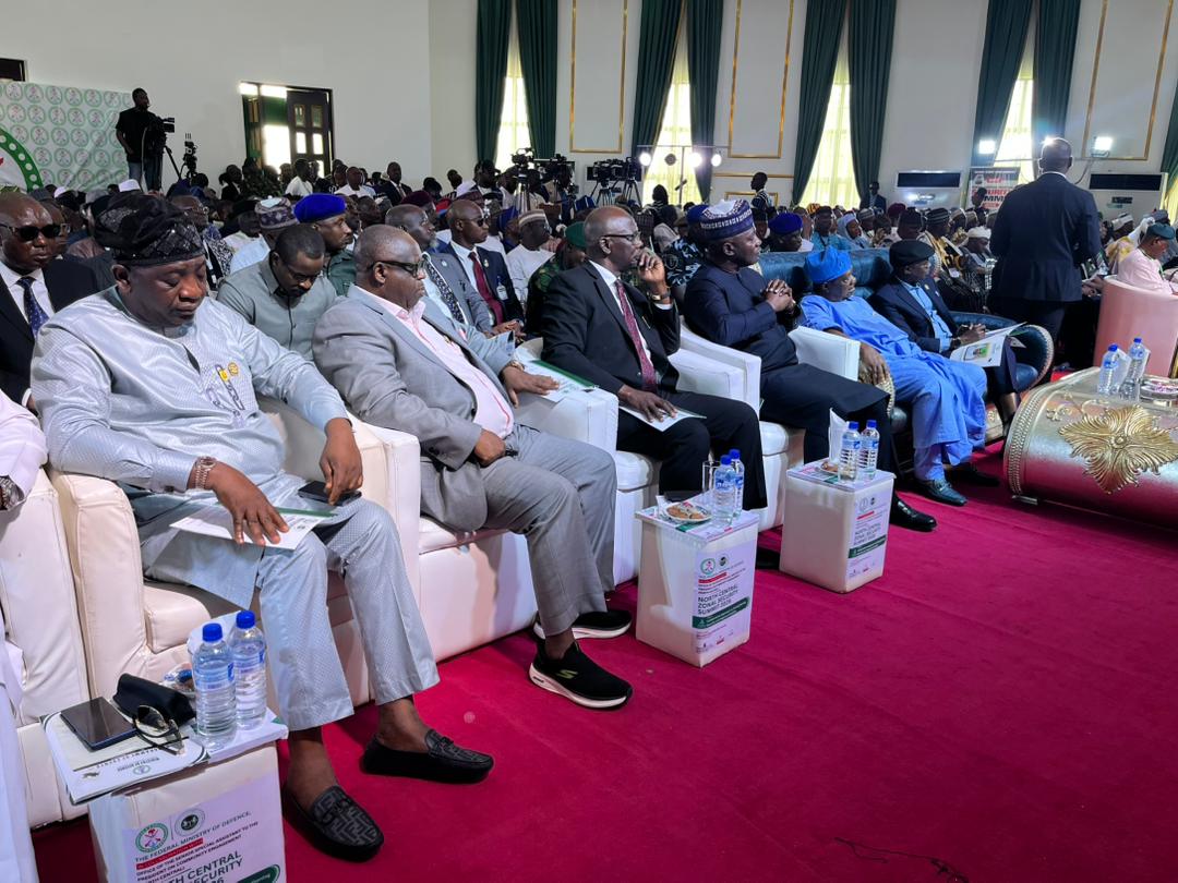LEADER OF THE NORTH CENTRAL, SENATOR GEORGE AKUME, REPRESENTS PRESIDENT BOLA AHMED TINUBU AT NORTH CENTRAL REGIONAL SECURITY SUMMIT IN MAKURDI