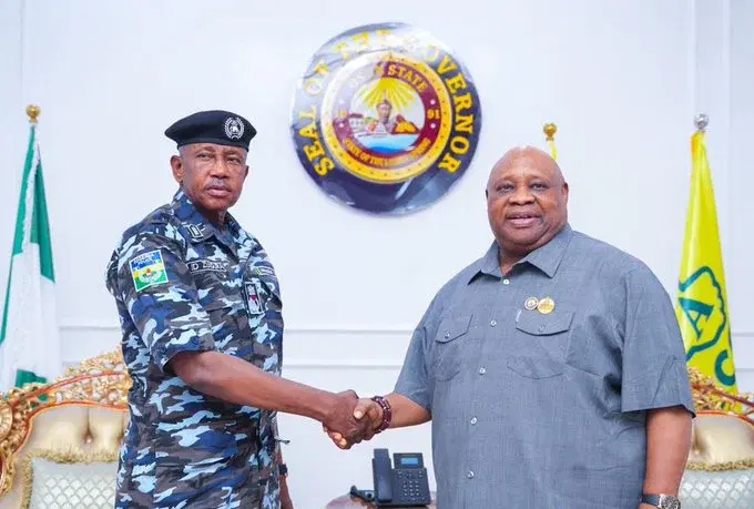 BREAKING: Adeleke Receives New Osun CP, Demands Release of Political Detainees