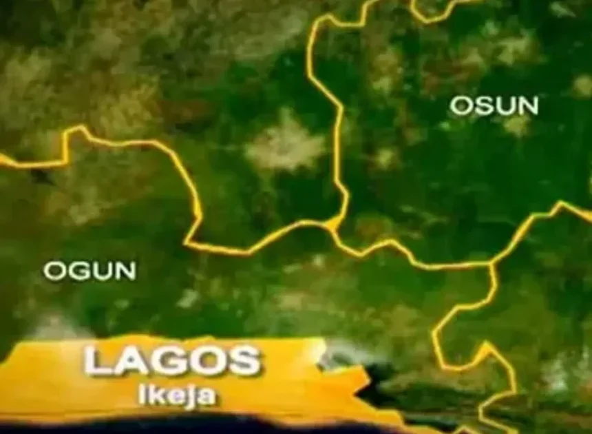 E-hailing drivers gathered in Lagos during the indefinite strike.