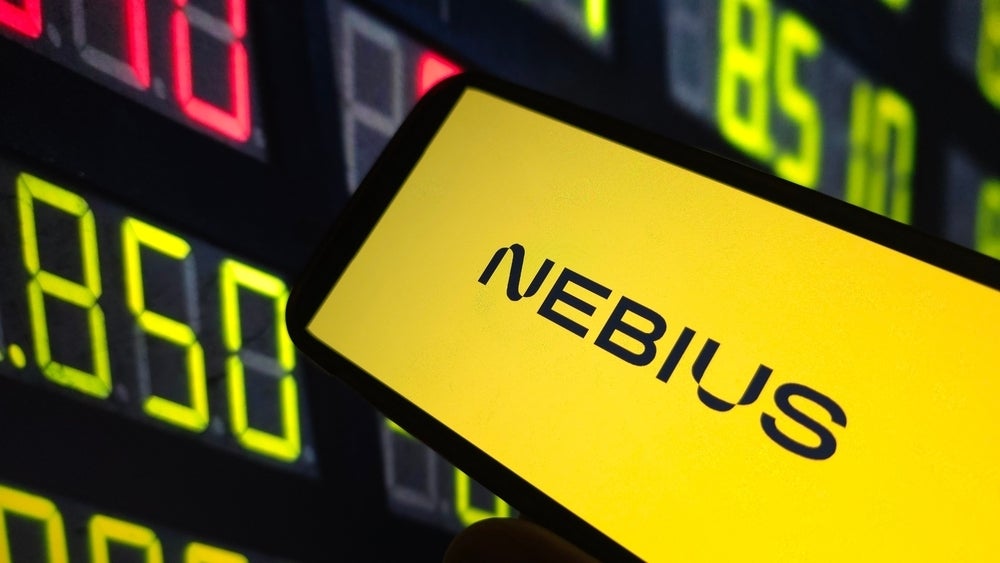 Stock market charts showing a downward trend in technology shares