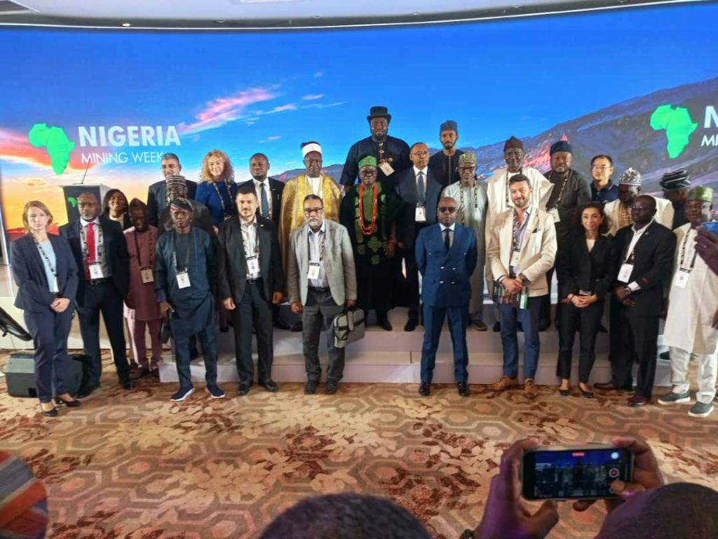 Industry stakeholders at the 11th Nigeria Mining Week opening ceremony in Abuja.
